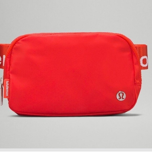 NWT lululemon word mark solar orange 1L - Picture 1 of 9